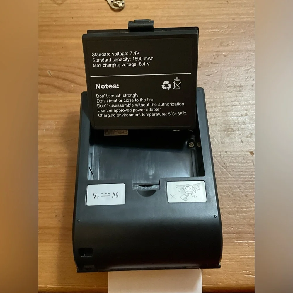 Android: portable receipt printer.